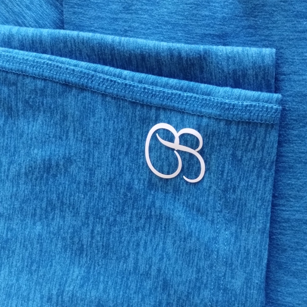 Bombshell Boost Leggings Sky Blue L - Picture 4 of 11